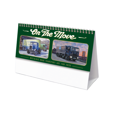 On the Move Desk Calendar