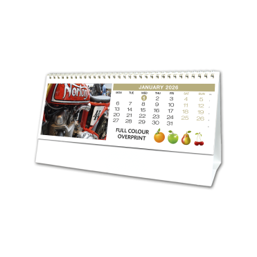 Landscape C Templated Bespoke Desk Calendar